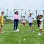 La niñez y familia de palonegro tiene un nuevo parque para el juego y la recreación