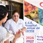 La familia del barrio florencio de Palmar de Varela recibió atención en salud cerca de su hogar