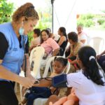 Con “Salud a tu Barrio”, Hospital de Palmar de Varela llevó atención integral al barrio Alfonso López